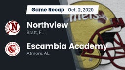 Recap: Northview  vs. Escambia Academy  2020