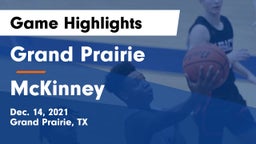 Grand Prairie  vs McKinney  Game Highlights - Dec. 14, 2021