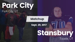Matchup: Park City High vs. Stansbury  2017