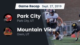Recap: Park City  vs. Mountain View  2019