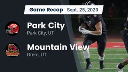 Recap: Park City  vs. Mountain View  2020