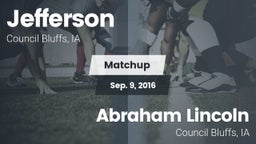 Matchup: Jefferson High vs. Abraham Lincoln  2016