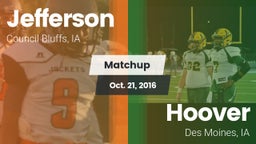 Matchup: Jefferson High vs. Hoover  2016