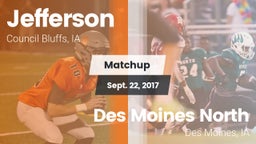 Matchup: Jefferson High vs. Des Moines North  2017