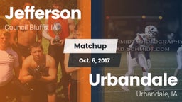 Matchup: Jefferson High vs. Urbandale  2017