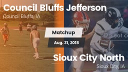 Matchup: Jefferson High vs. Sioux City North  2018