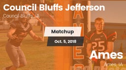 Matchup: Jefferson High vs. Ames  2018