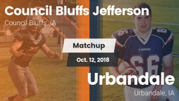 Matchup: Jefferson High vs. Urbandale  2018