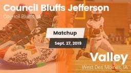 Matchup: Jefferson High vs. Valley  2019