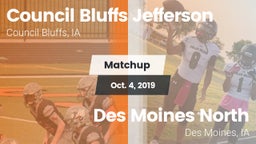 Matchup: Jefferson High vs. Des Moines North  2019