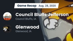 Recap: Council Bluffs Jefferson  vs. Glenwood  2020