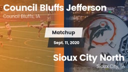 Matchup: Jefferson High vs. Sioux City North  2020