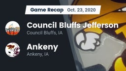 Recap: Council Bluffs Jefferson  vs. Ankeny  2020