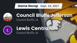 Recap: Council Bluffs Jefferson  vs. Lewis Central  2021