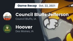 Recap: Council Bluffs Jefferson  vs. Hoover  2021