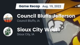 Recap: Council Bluffs Jefferson  vs. Sioux City West   2022