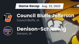 Recap: Council Bluffs Jefferson  vs. Denison-Schleswig  2023