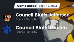 Recap: Council Bluffs Jefferson  vs. Council Bluffs Lincoln  2023