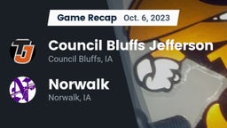 Recap: Council Bluffs Jefferson  vs. Norwalk  2023