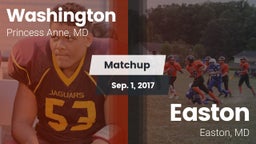 Matchup: Washington High vs. Easton  2017