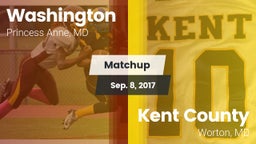 Matchup: Washington High vs. Kent County  2017