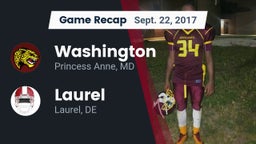 Recap: Washington  vs. Laurel  2017