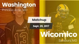 Matchup: Washington High vs. Wicomico  2017