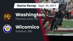 Recap: Washington  vs. Wicomico  2017