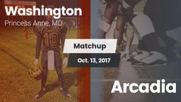 Matchup: Washington High vs. Arcadia 2017