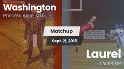 Matchup: Washington High vs. Laurel  2018