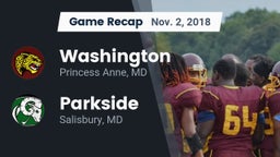 Recap: Washington  vs. Parkside  2018