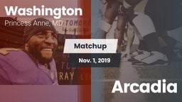 Matchup: Washington High vs. Arcadia 2019