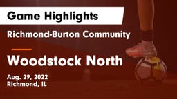 Richmond-Burton Community  vs Woodstock North  Game Highlights - Aug. 29, 2022