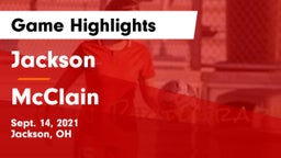 Jackson  vs McClain  Game Highlights - Sept. 14, 2021