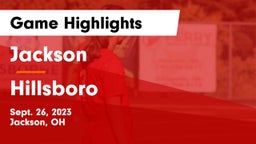 Jackson  vs Hillsboro Game Highlights - Sept. 26, 2023