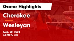 Cherokee  vs Wesleyan Game Highlights - Aug. 28, 2021