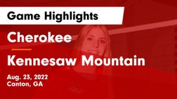 Cherokee  vs Kennesaw Mountain  Game Highlights - Aug. 23, 2022