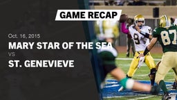Recap: Mary Star of the Sea  vs. St. Genevieve  2015