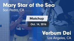 Matchup: Mary Star of the vs. Verbum Dei  2016