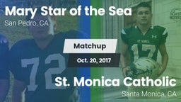 Matchup: Mary Star of the vs. St. Monica Catholic  2017