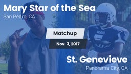 Matchup: Mary Star of the vs. St. Genevieve  2017