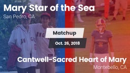 Matchup: Mary Star of the vs. Cantwell-Sacred Heart of Mary  2018