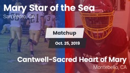 Matchup: Mary Star of the vs. Cantwell-Sacred Heart of Mary  2019