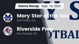 Recap: Mary Star of the Sea  vs. Riverside Prep  2022