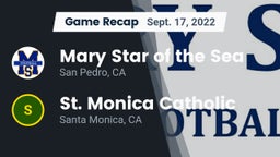 Recap: Mary Star of the Sea  vs. St. Monica Catholic  2022