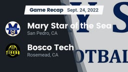 Recap: Mary Star of the Sea  vs. Bosco Tech  2022