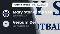 Recap: Mary Star of the Sea  vs. Verbum Dei  2022