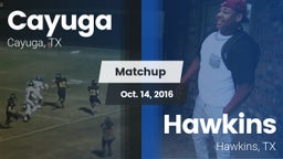 Matchup: Cayuga  vs. Hawkins  2016
