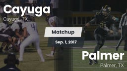Matchup: Cayuga  vs. Palmer  2017