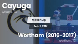 Matchup: Cayuga  vs. Wortham  (2016-2017) 2017